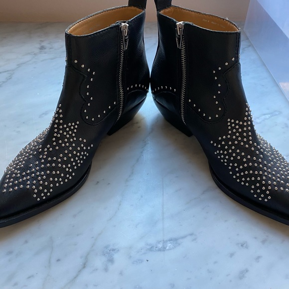 Dolce Vita Uma Black leather studded bootie - Picture 5 of 9